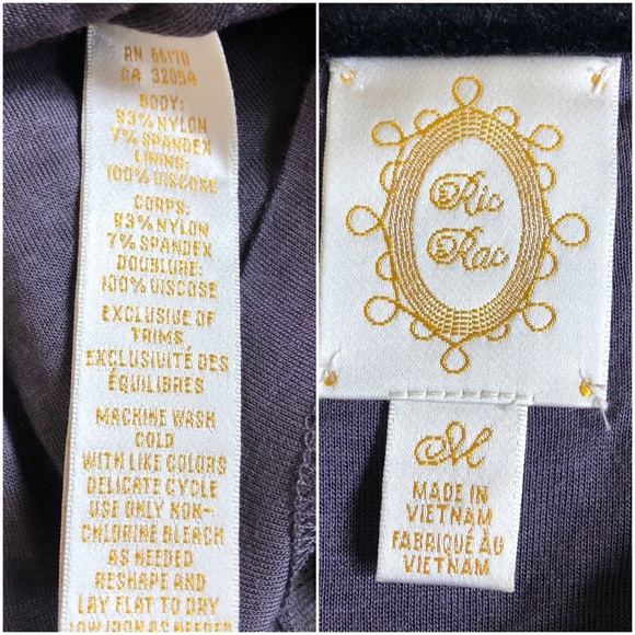 Anthropologie | Dresses | Ric Rac Dusty Purple Seersucker Cowl Neck ...